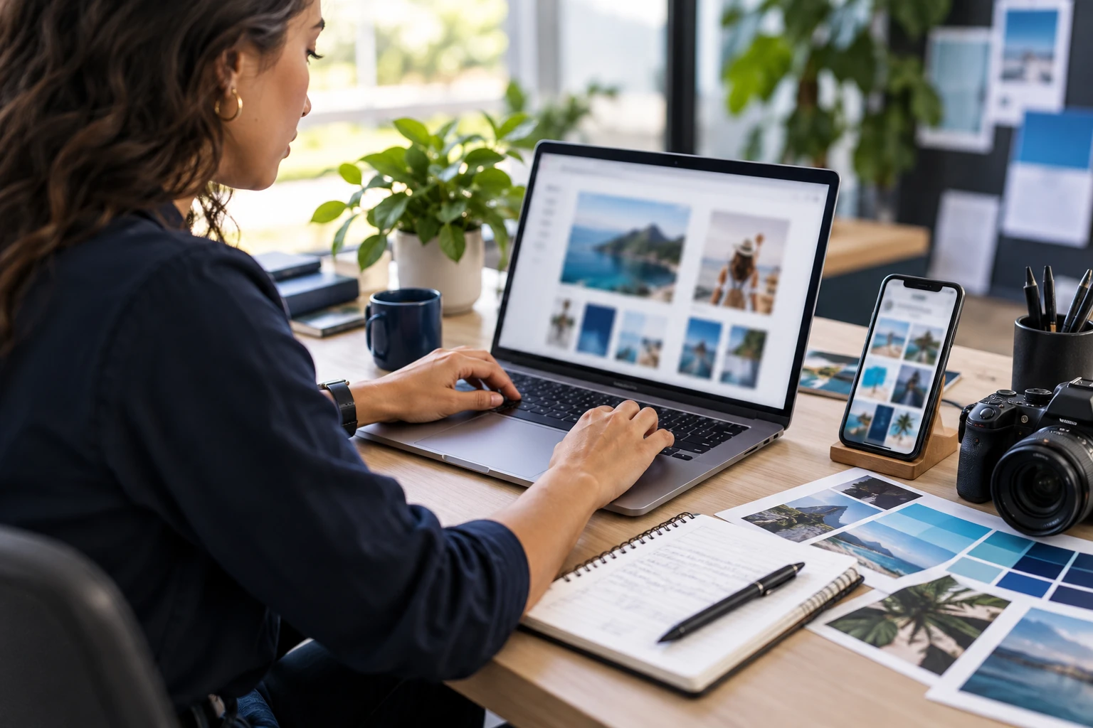 Planejamento de comunicação e campanhas digitais.