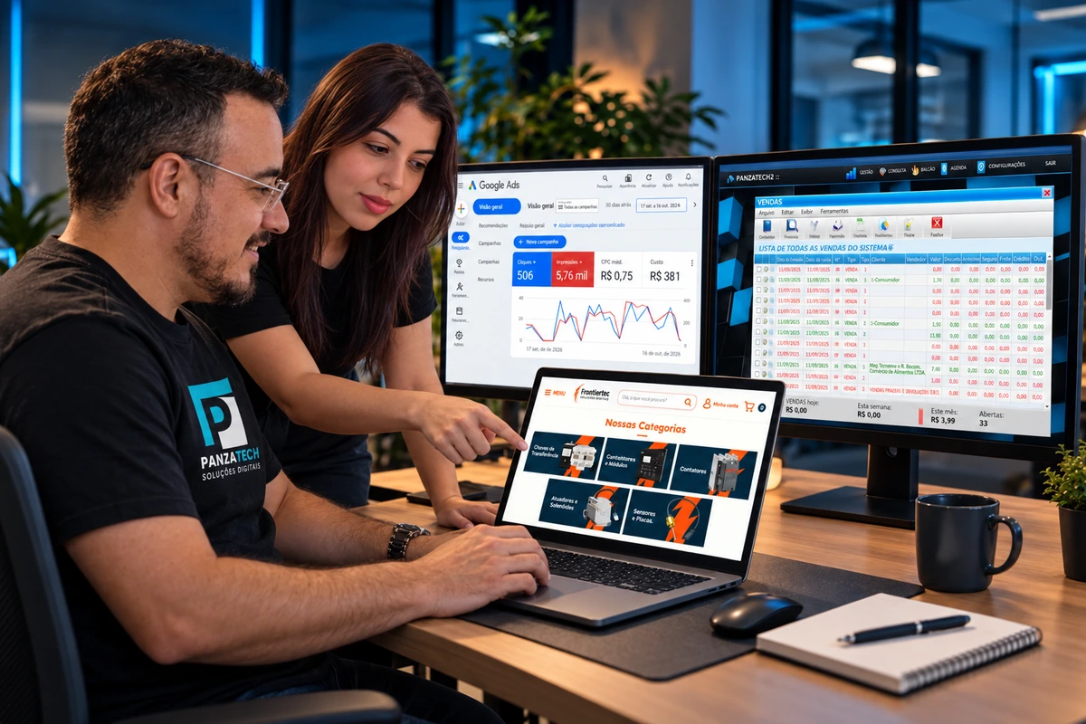 Equipe Panzatech em atividade relacionada à solução apresentada