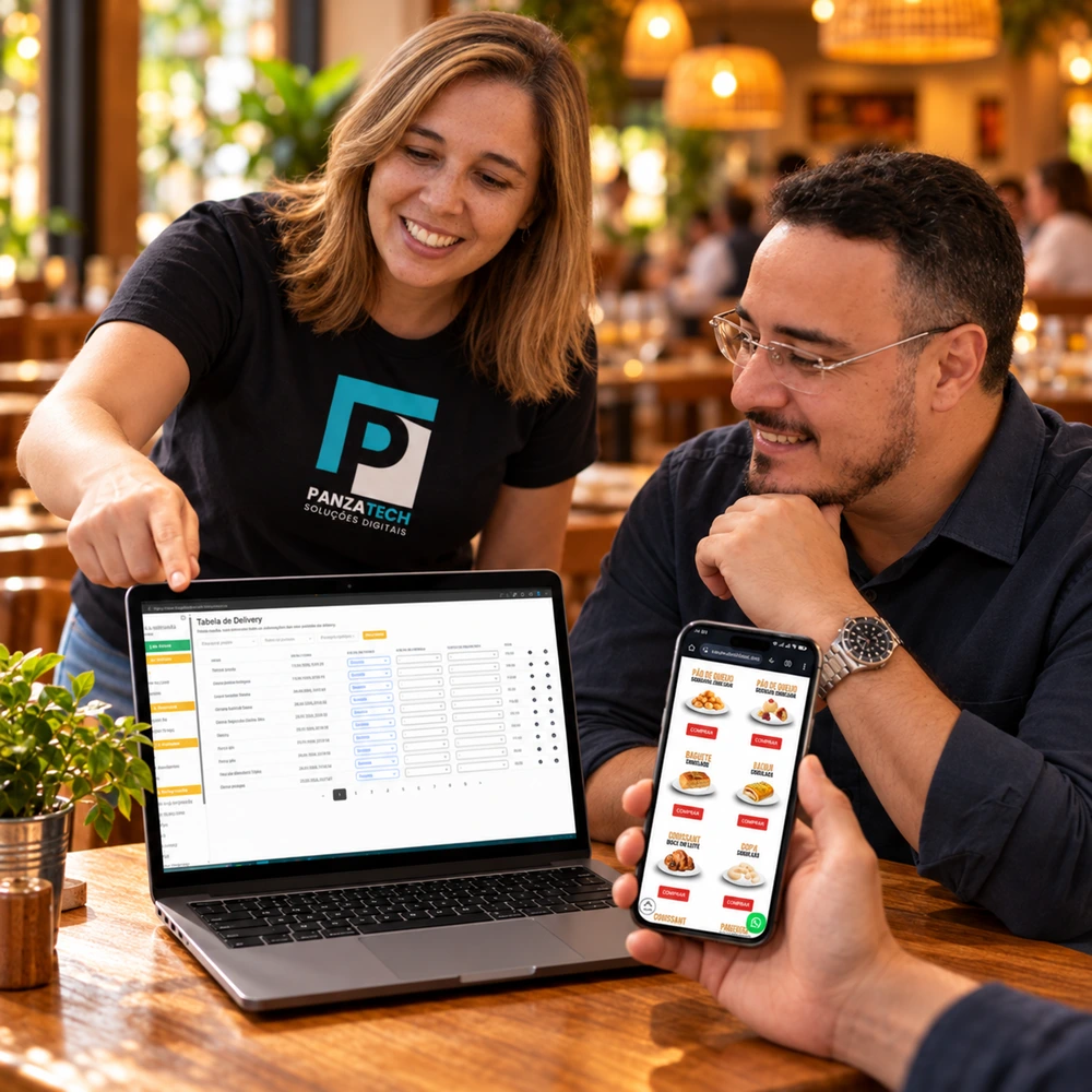 Equipe Panzatech em atividade relacionada à solução apresentada