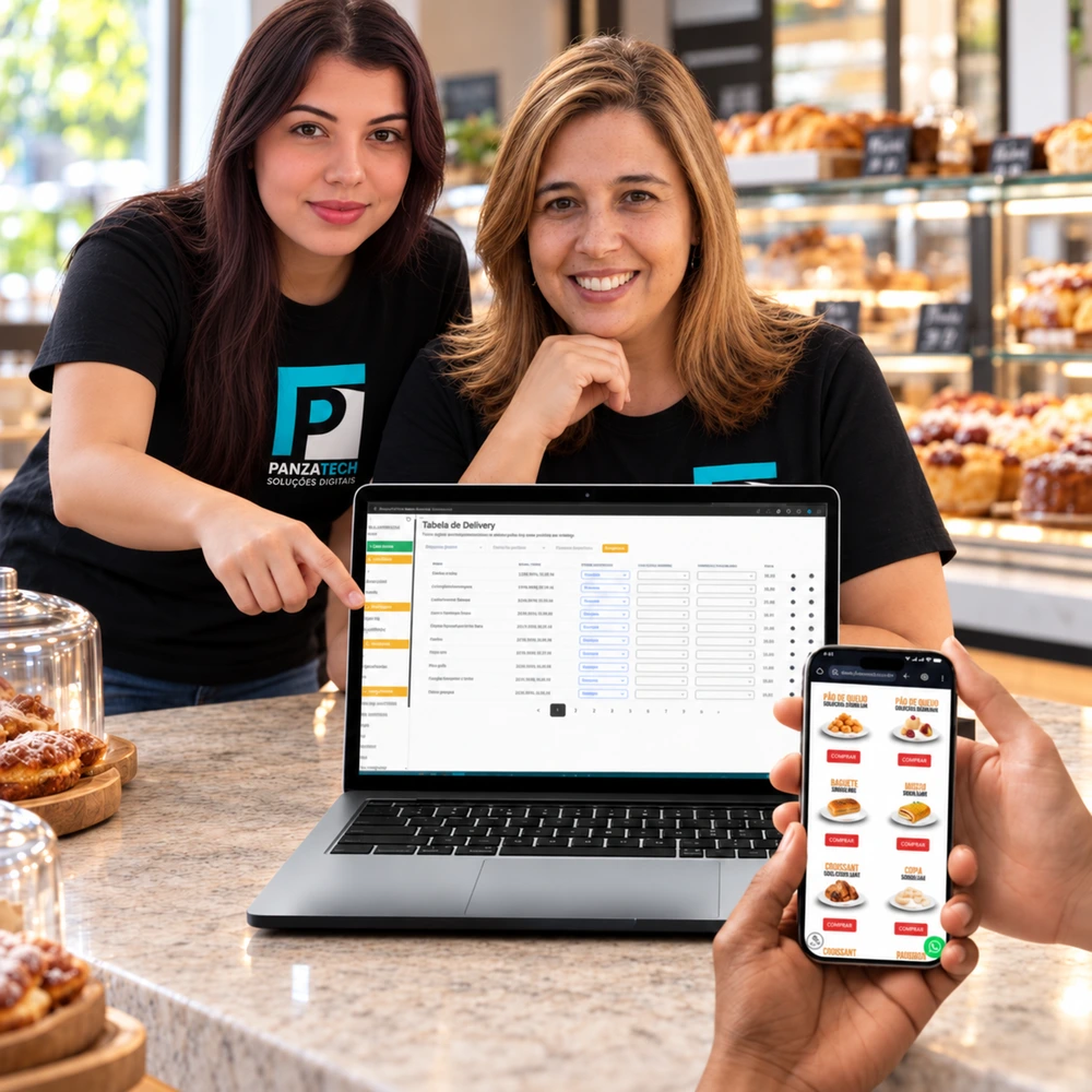 Equipe Panzatech em atividade relacionada à solução apresentada