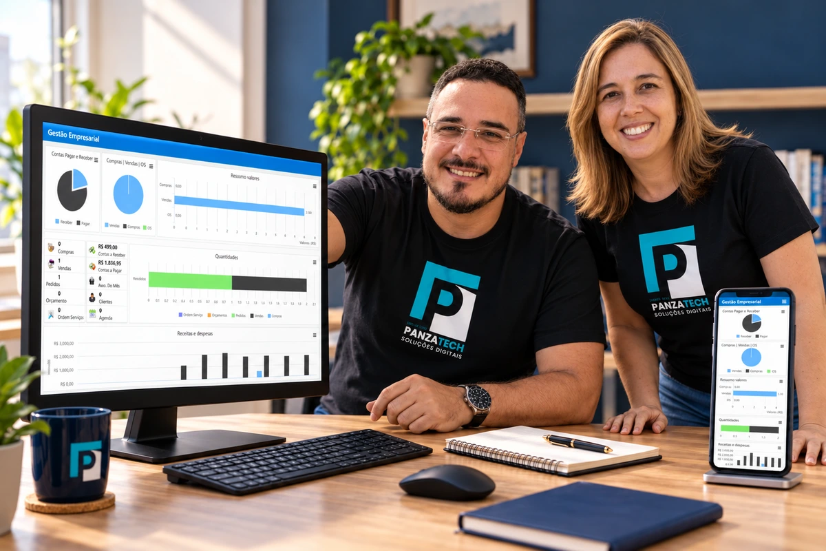 Equipe Panzatech em atividade relacionada à solução apresentada