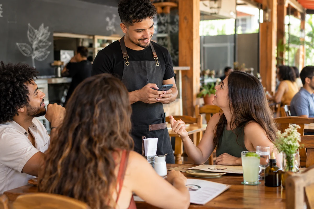 Atendimento móvel para Food service