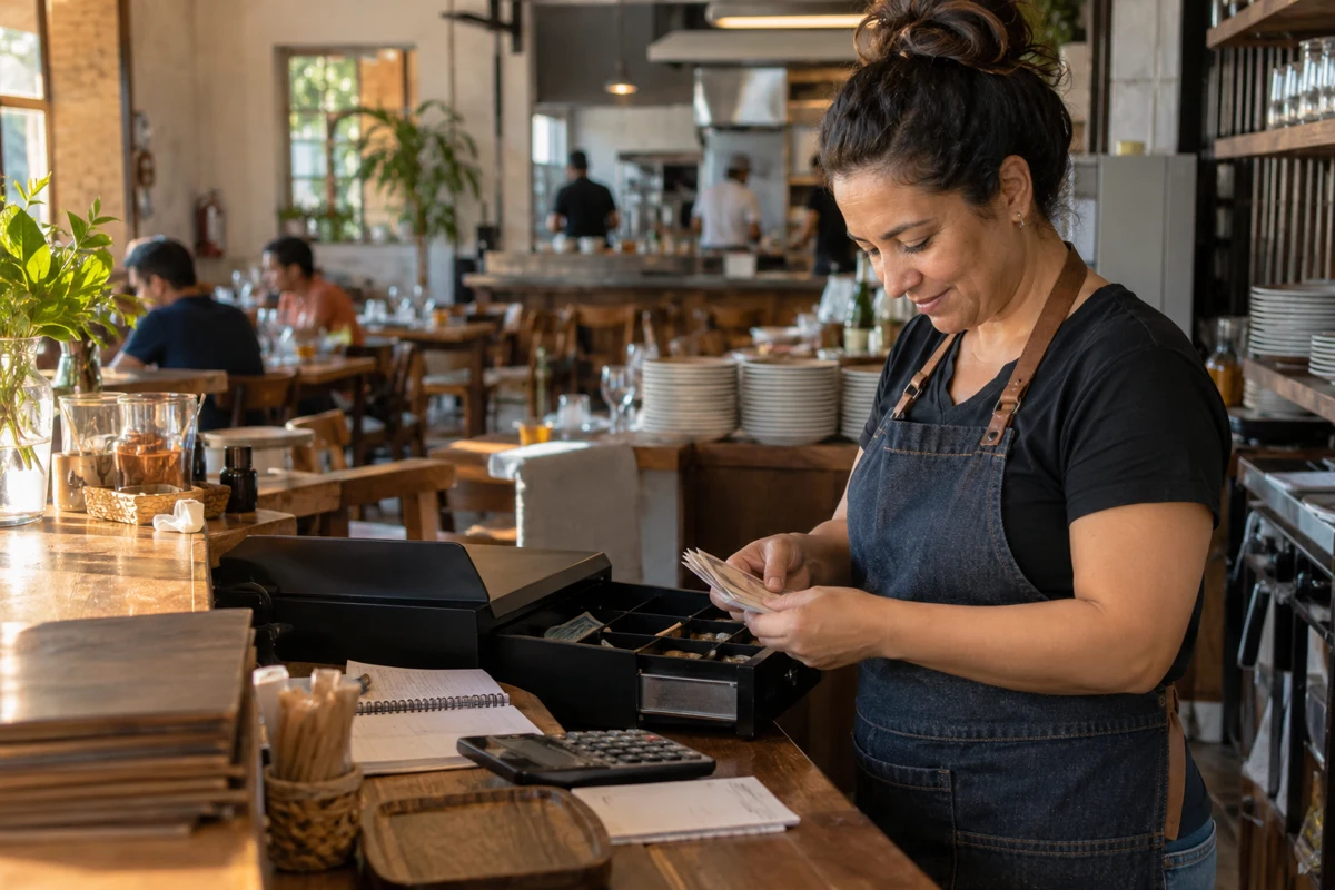 Financeiro do restaurante para Food service