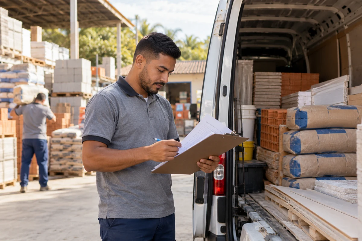 Depósitos e compras para Materiais de construção